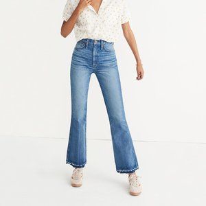 Rigid Flare Jeans: Drop-Hem Edition